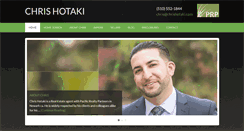 Desktop Screenshot of chrishotaki.com
